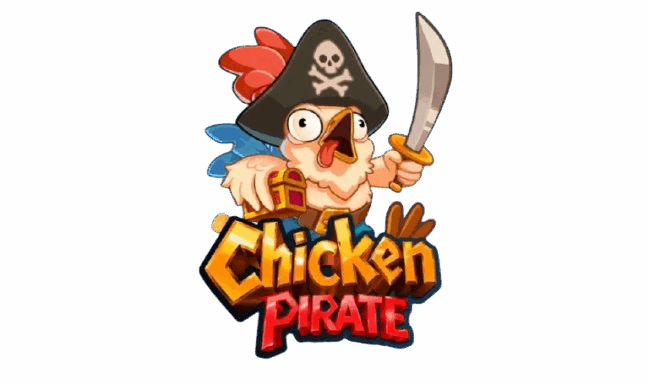chicken pirate logo